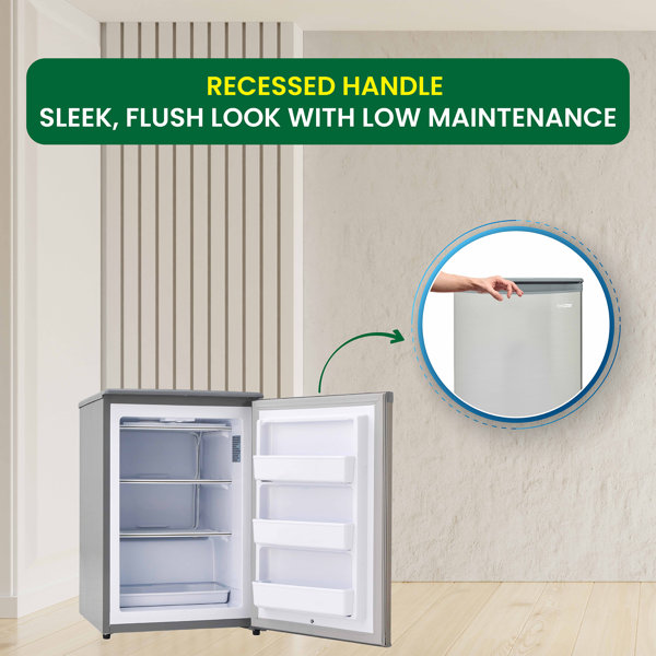 Equator Advanced Appliances 4.3 Cubic Feet Upright Freezer with